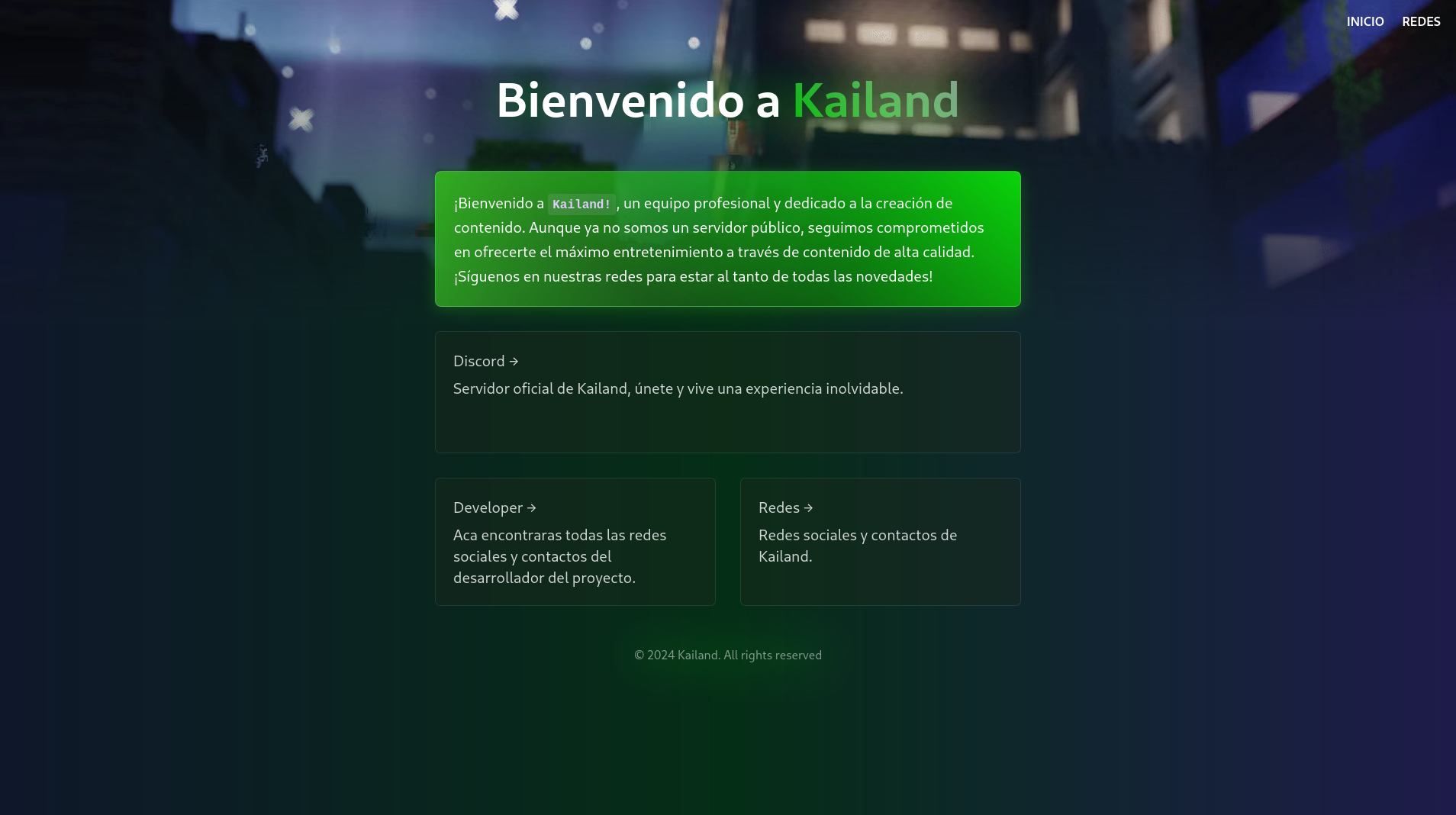 Sitio web Kailand